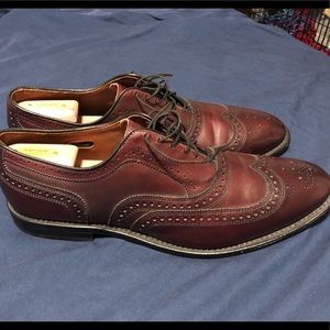 Allen Edmonds McAllister 14 D burgundy